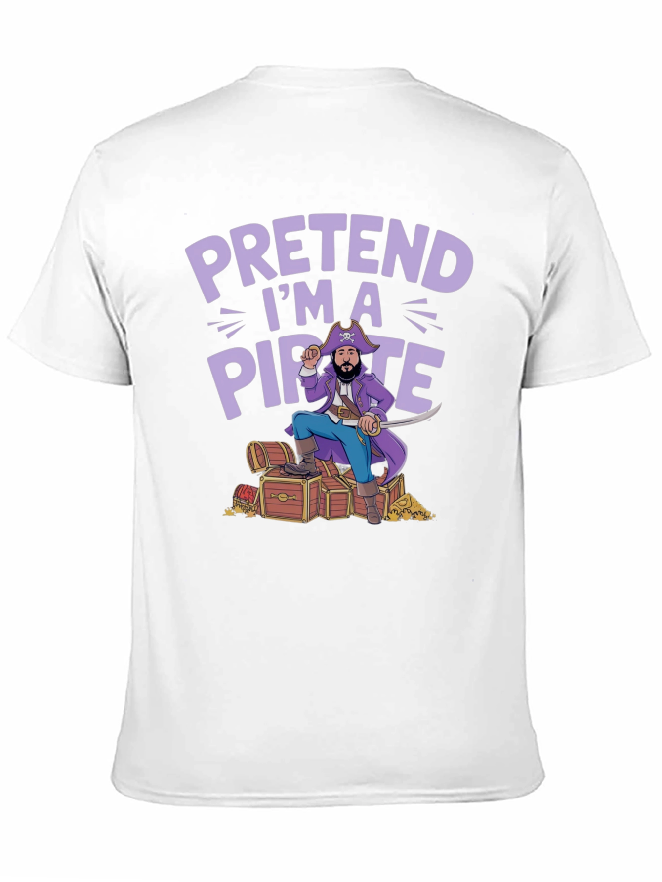 Pretend Im a Pirate T-Shirt - Funny Costume Tee