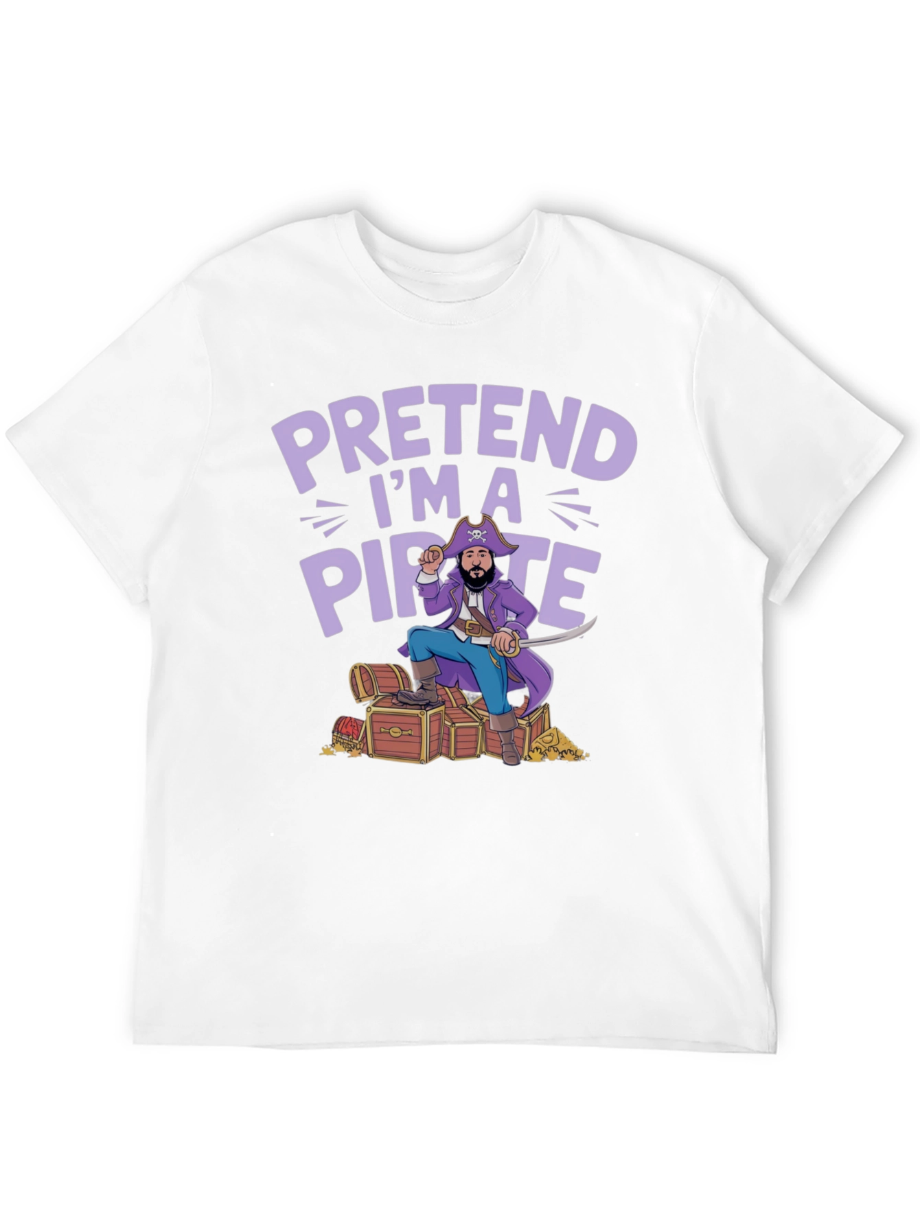 Pretend Im a Pirate T-Shirt - Funny Costume Tee