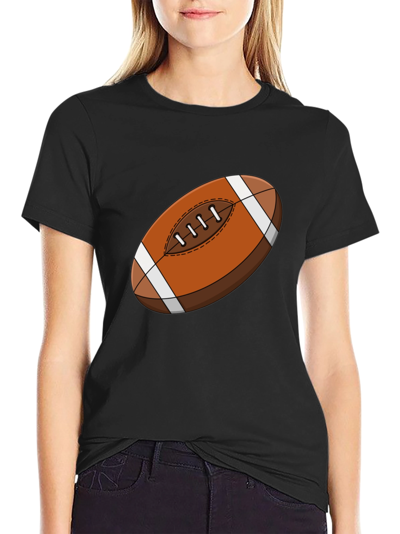 Football Graphic Tee - Classic Sports Fan Apparel