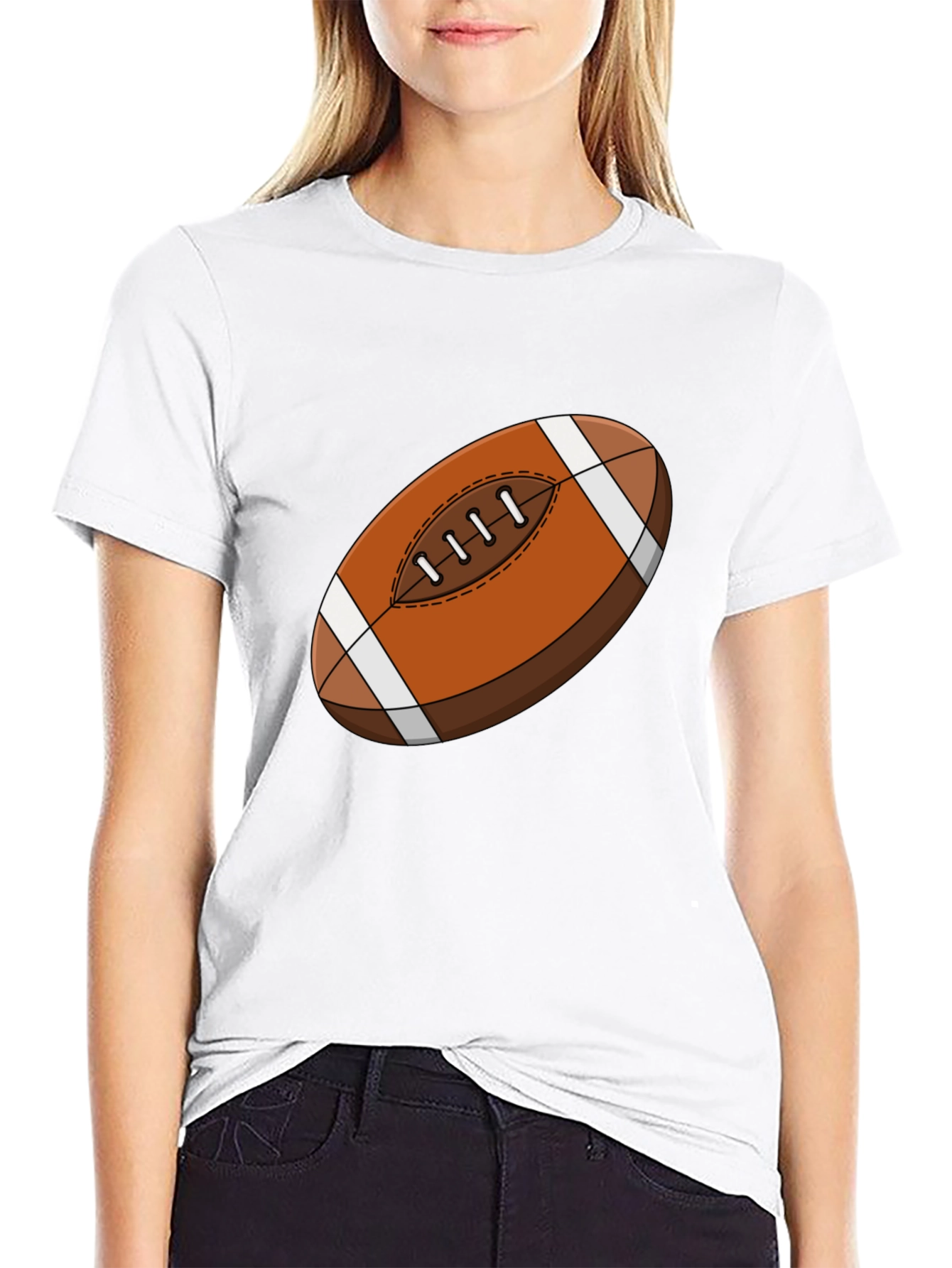 Football Graphic Tee - Classic Sports Fan Apparel