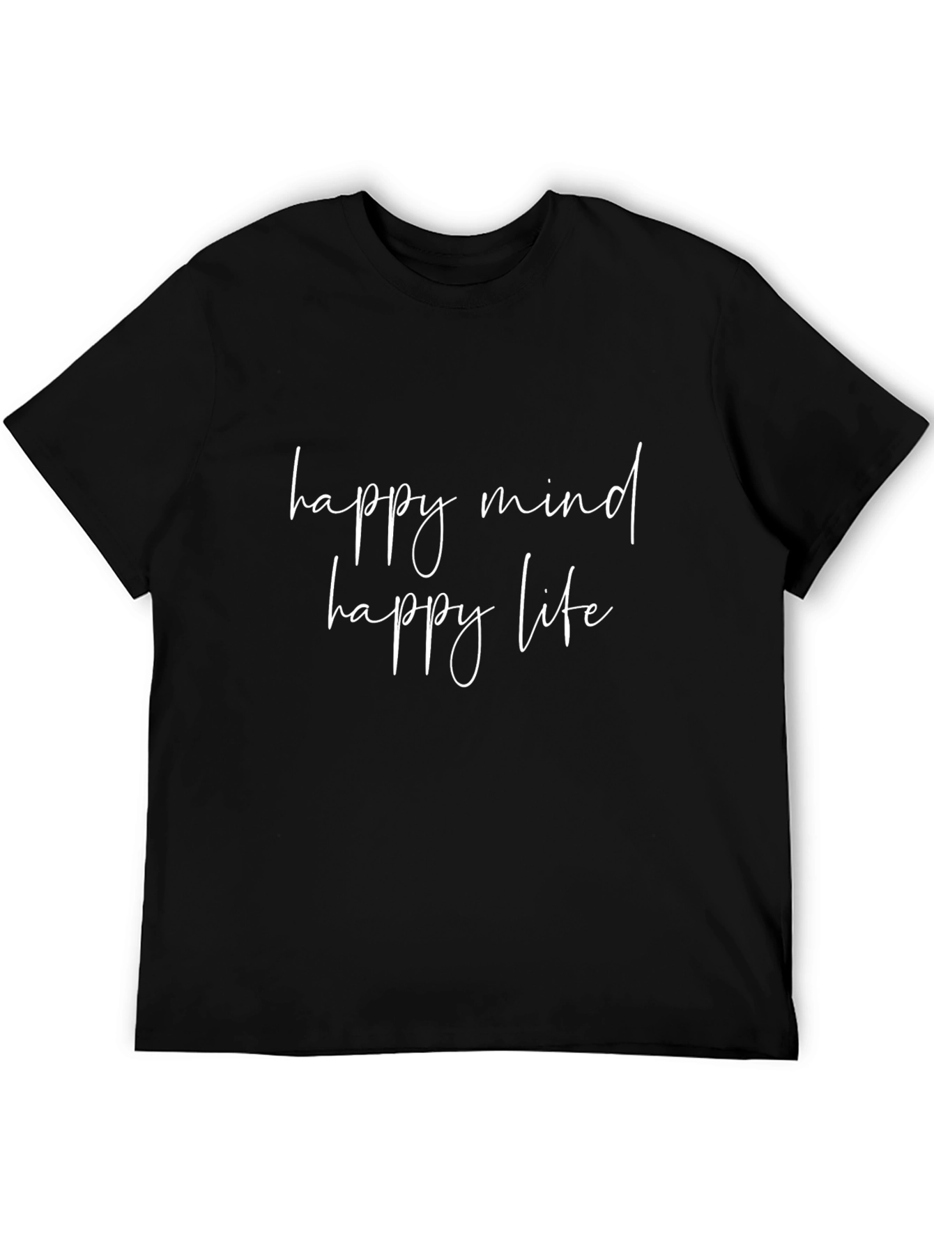 Happy Mind Happy Life Graphic Tee