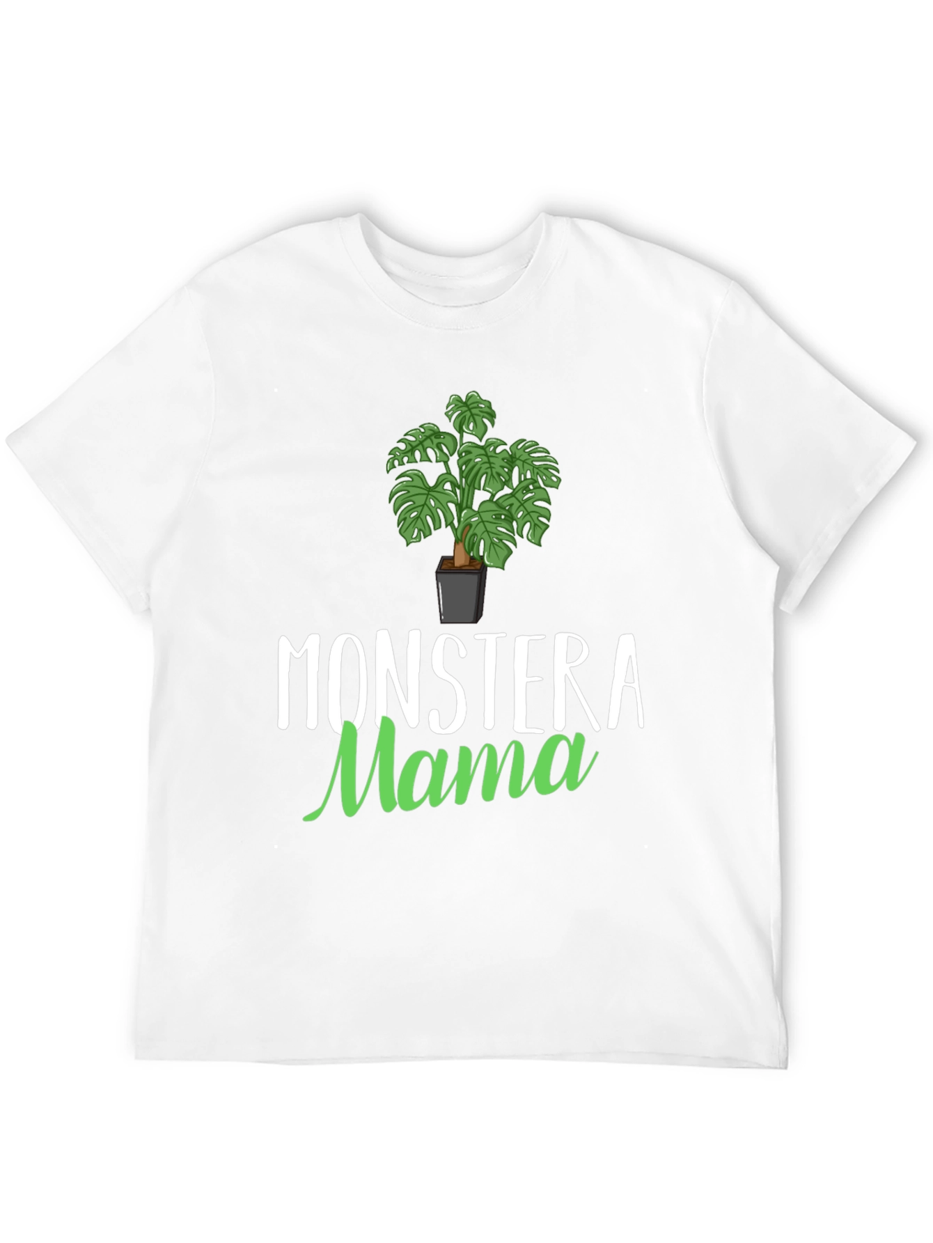 Monstera Mama Graphic Tee - Plant Lover Shirt