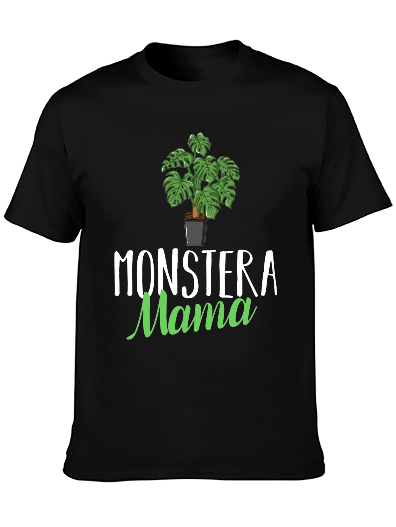 Monstera Mama Graphic Tee - Plant Lover Shirt