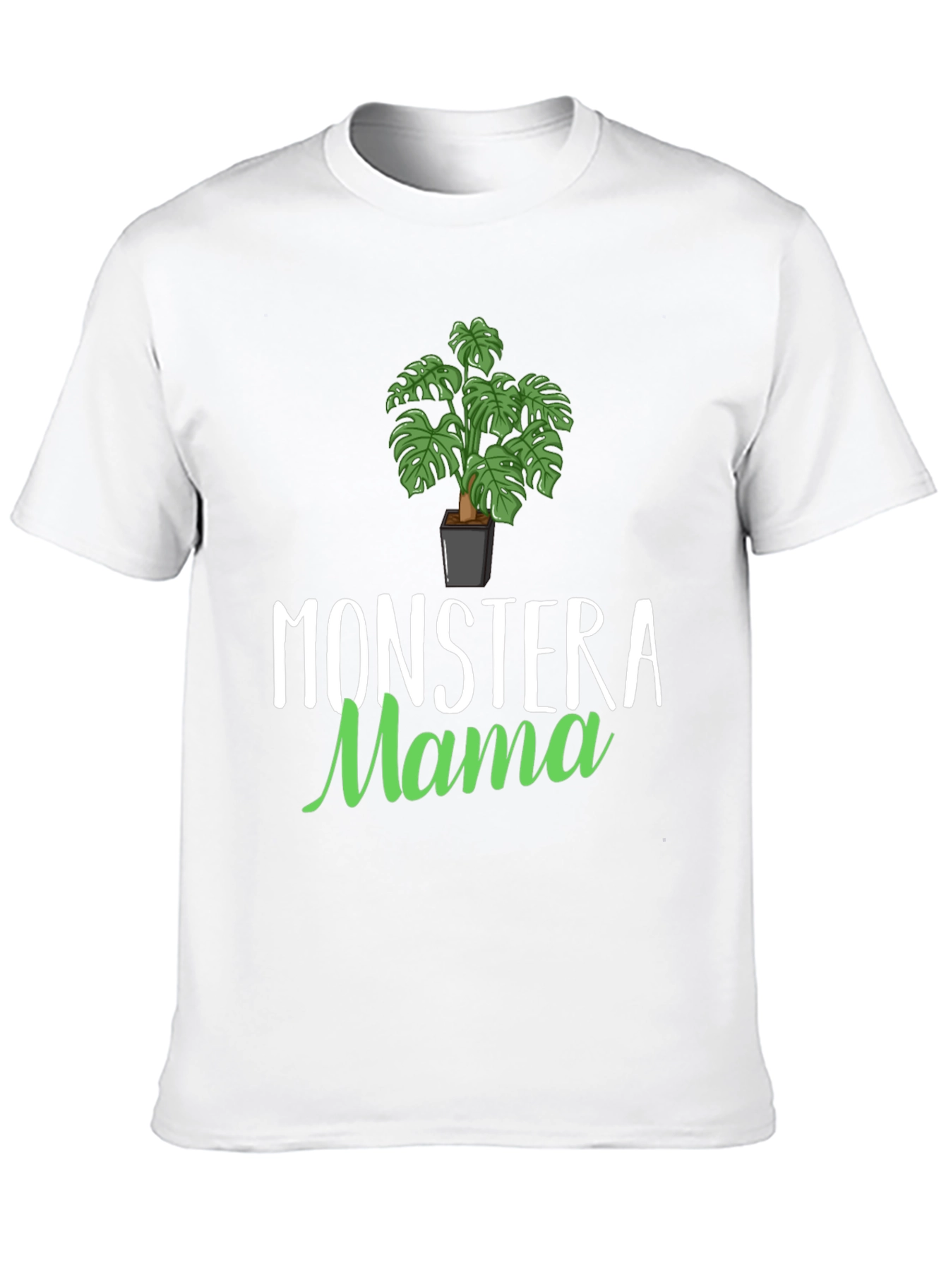 Monstera Mama Graphic Tee - Plant Lover Shirt