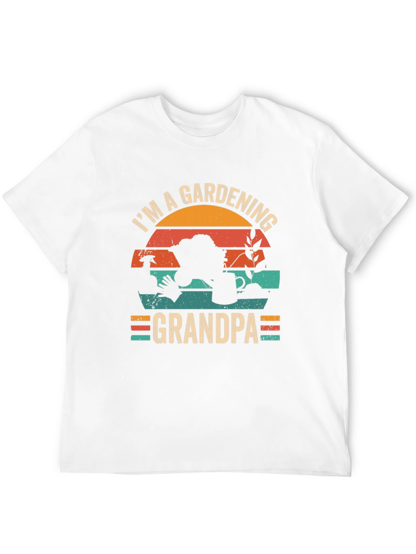Gardening Grandpa T-Shirt - Retro Style