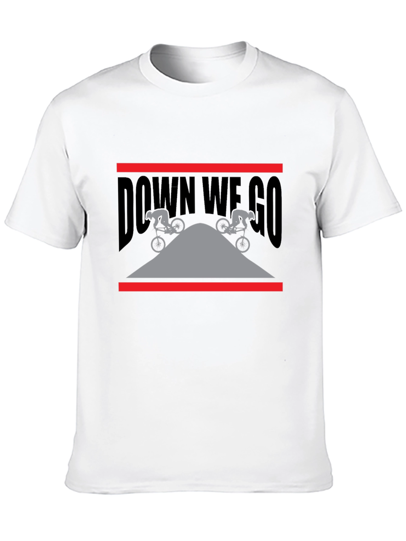Down We Go Mountain Bike T-Shirt
