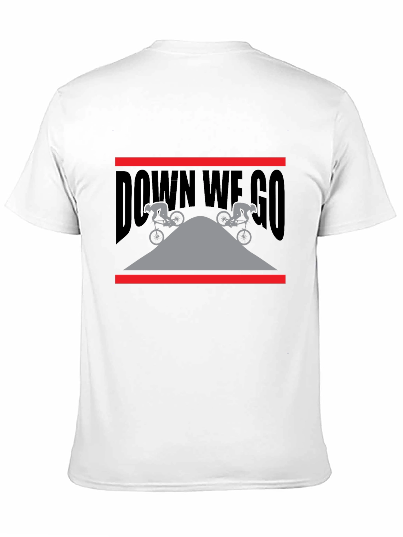 Down We Go Mountain Bike T-Shirt