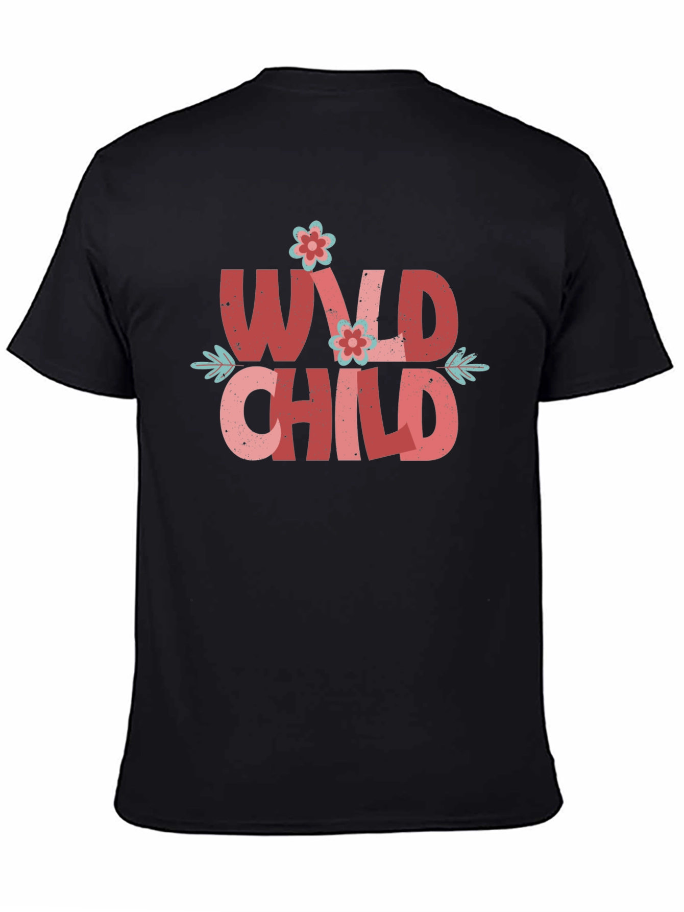 Wild Child Graphic Tee - Black