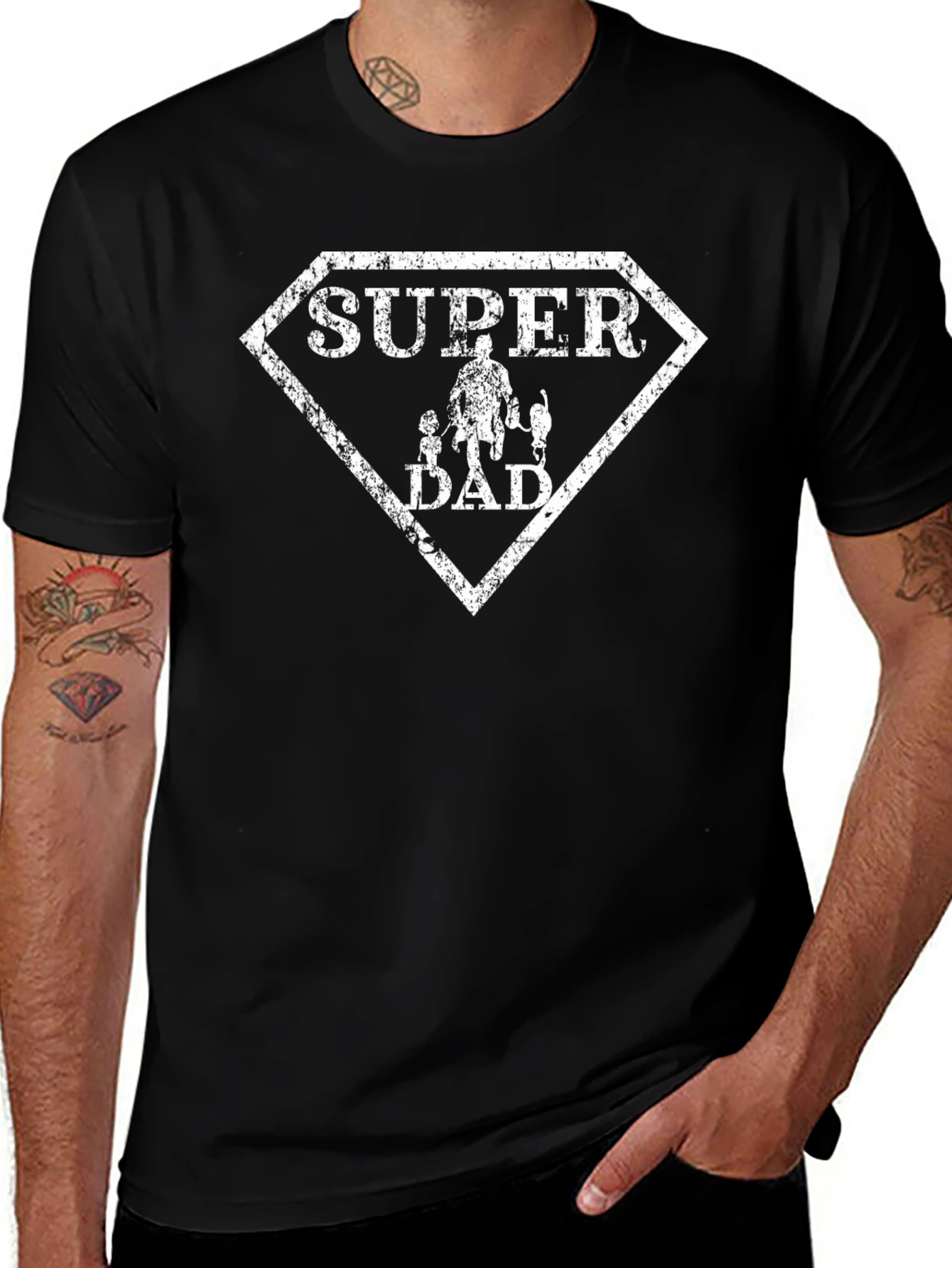 Super Dad Graphic Tee - Fathers Day Gift