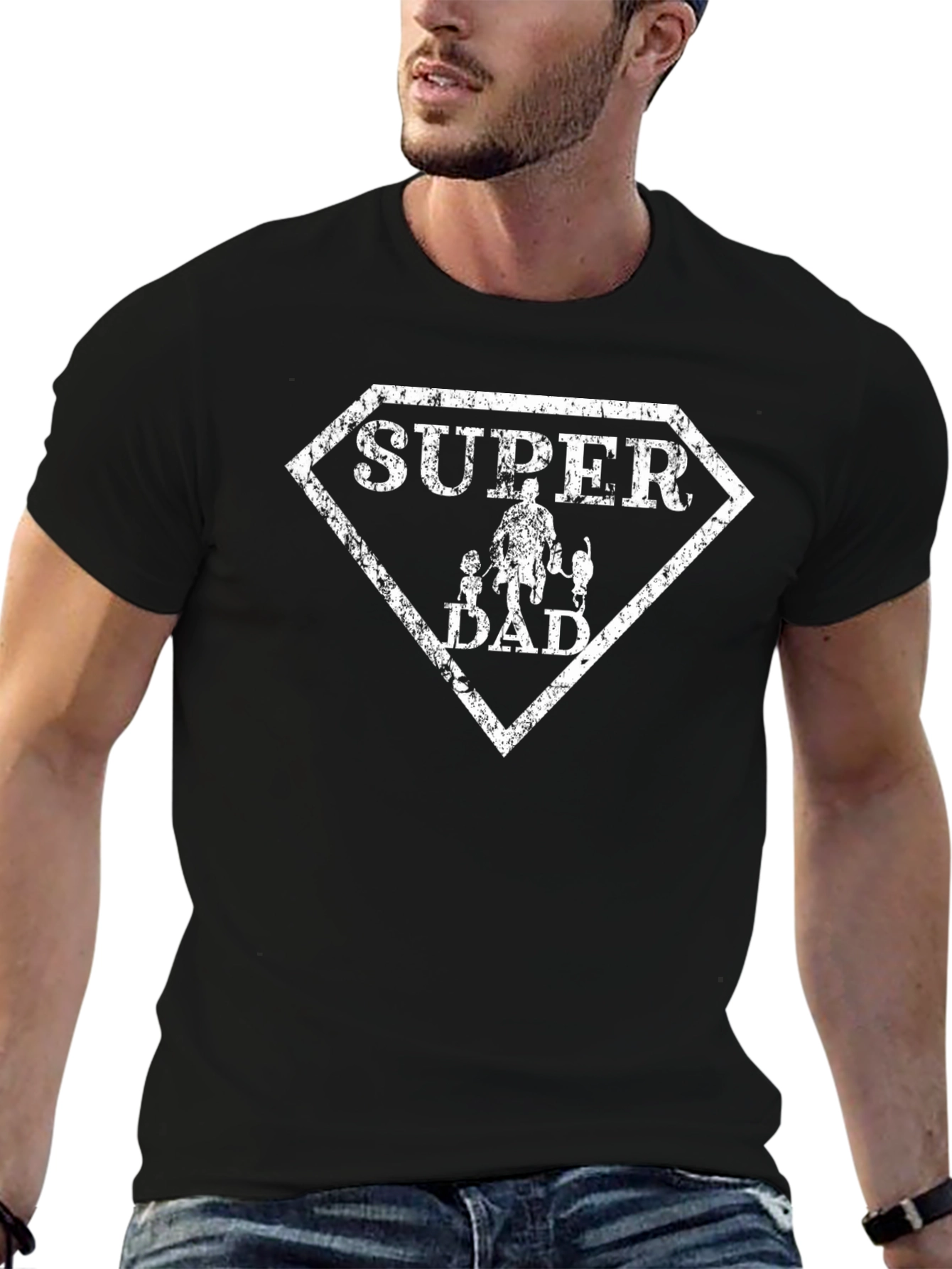 Super Dad Graphic Tee - Fathers Day Gift