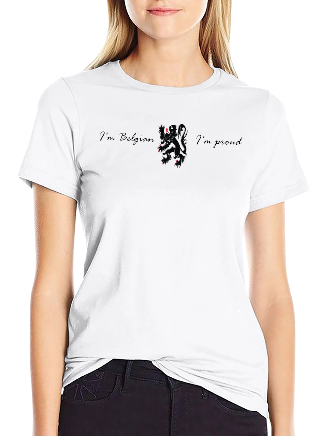 Belgian Pride Black T-Shirt