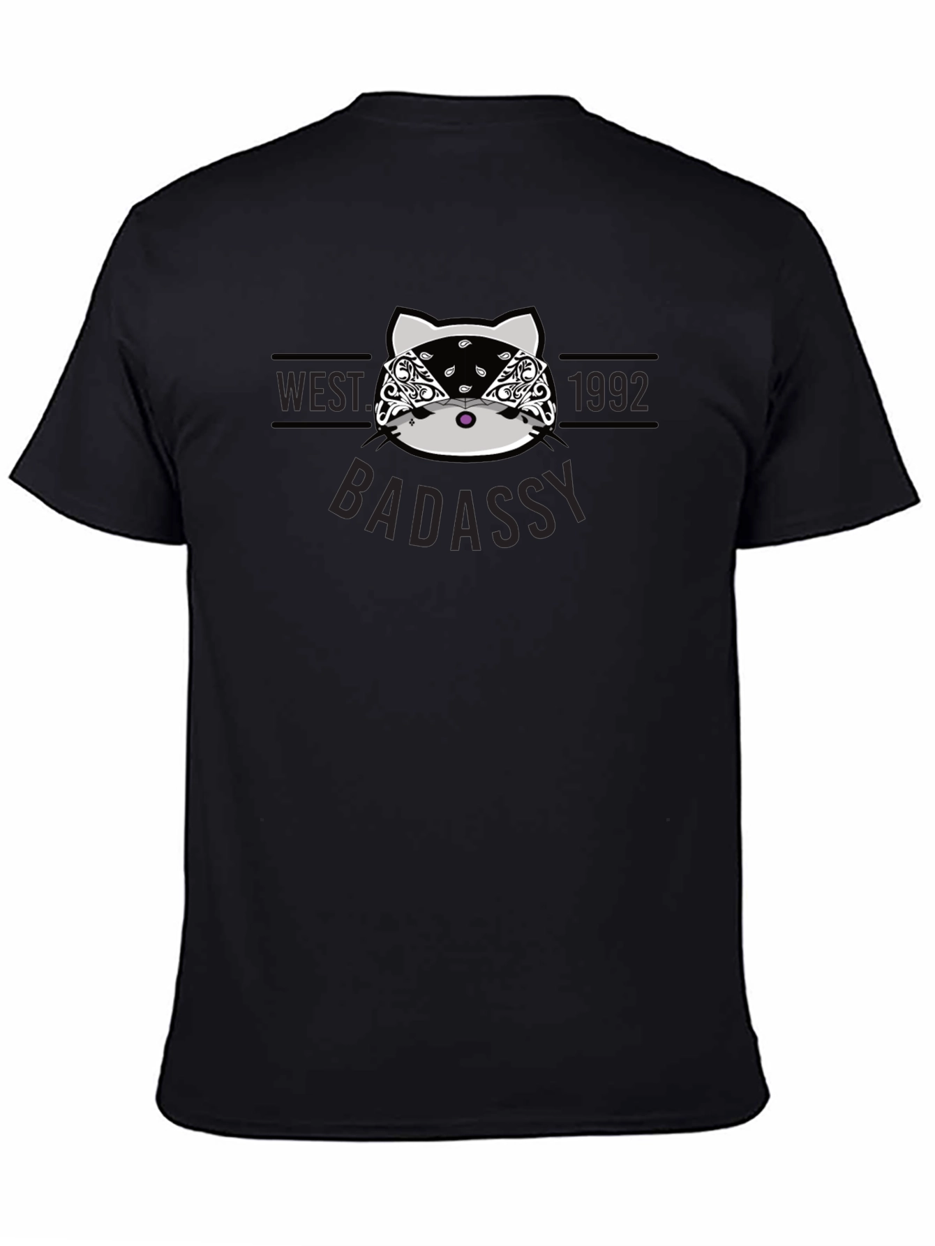 West Coast Badassy Cat T-Shirt