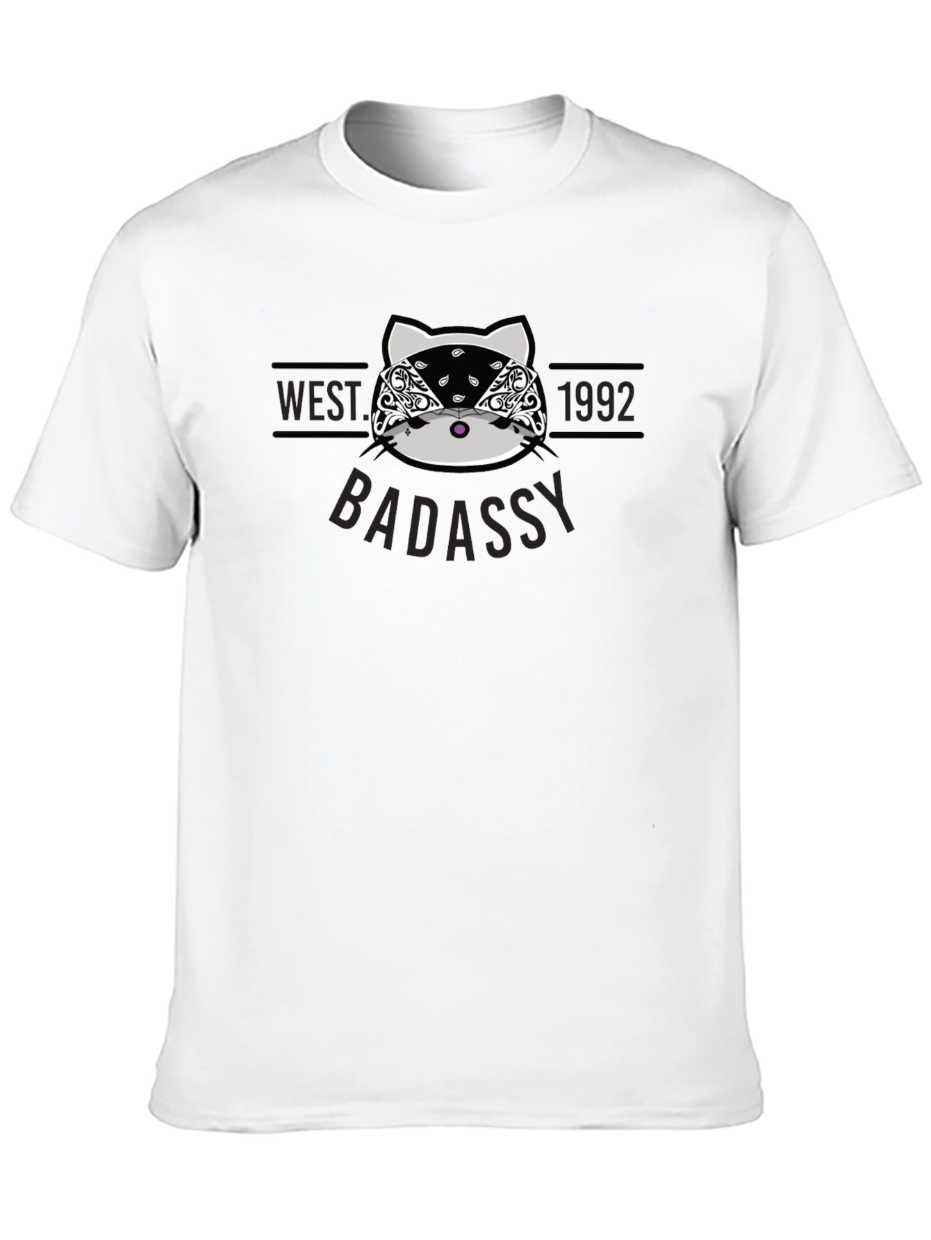 West Coast Badassy Cat T-Shirt