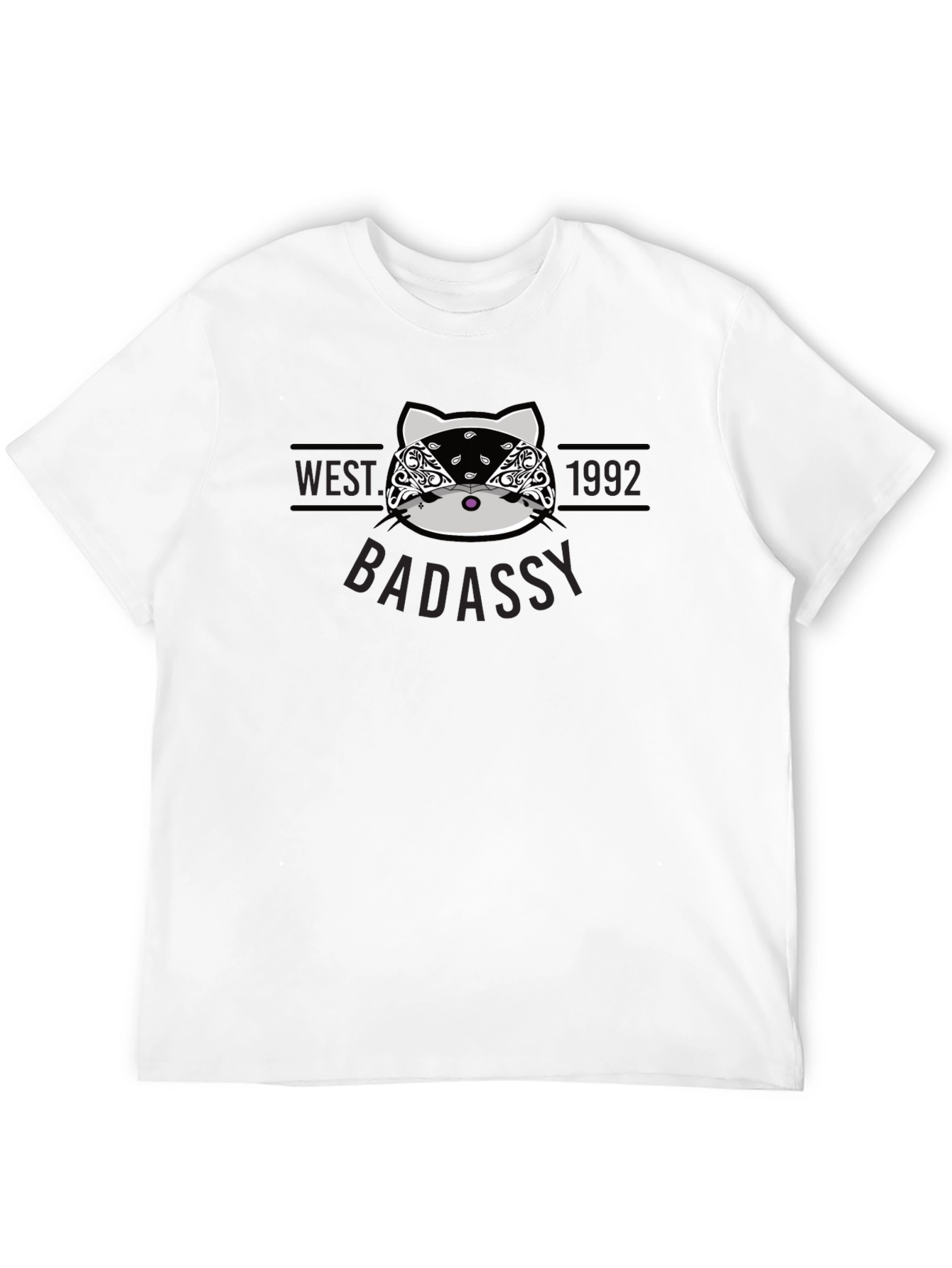 West Coast Badassy Cat T-Shirt
