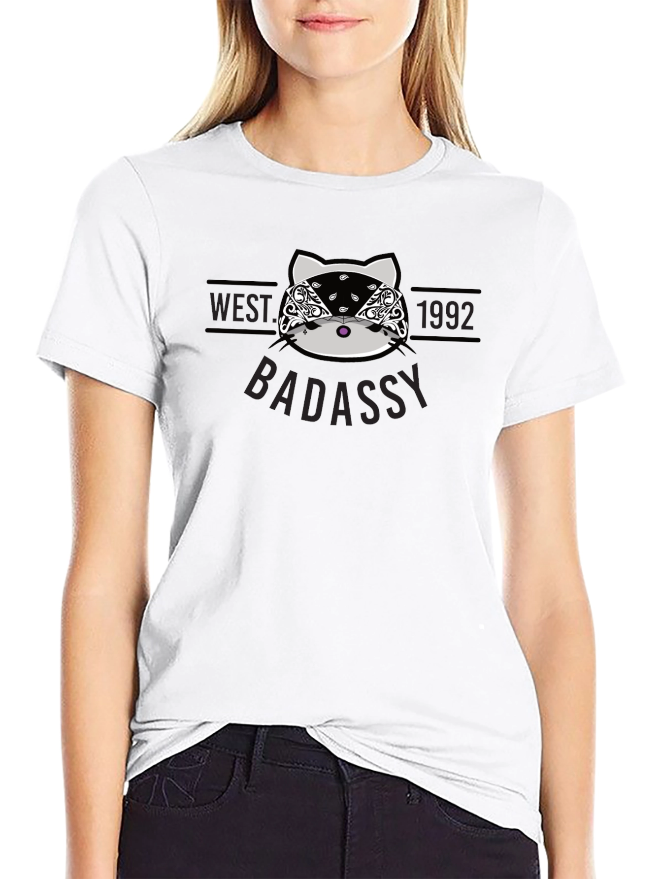 West Coast Badassy Cat T-Shirt