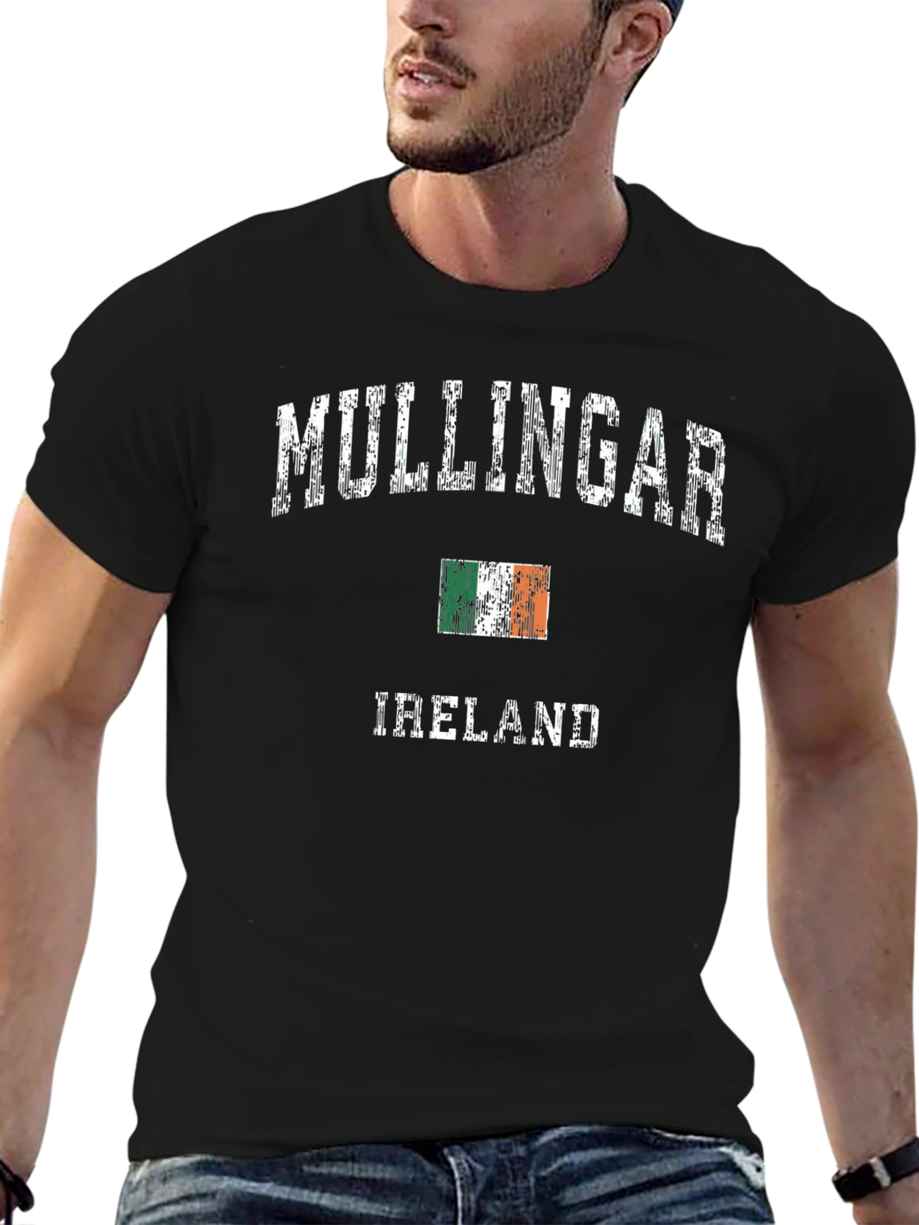 Mullingar Ireland T-Shirt - Distressed Graphic Tee