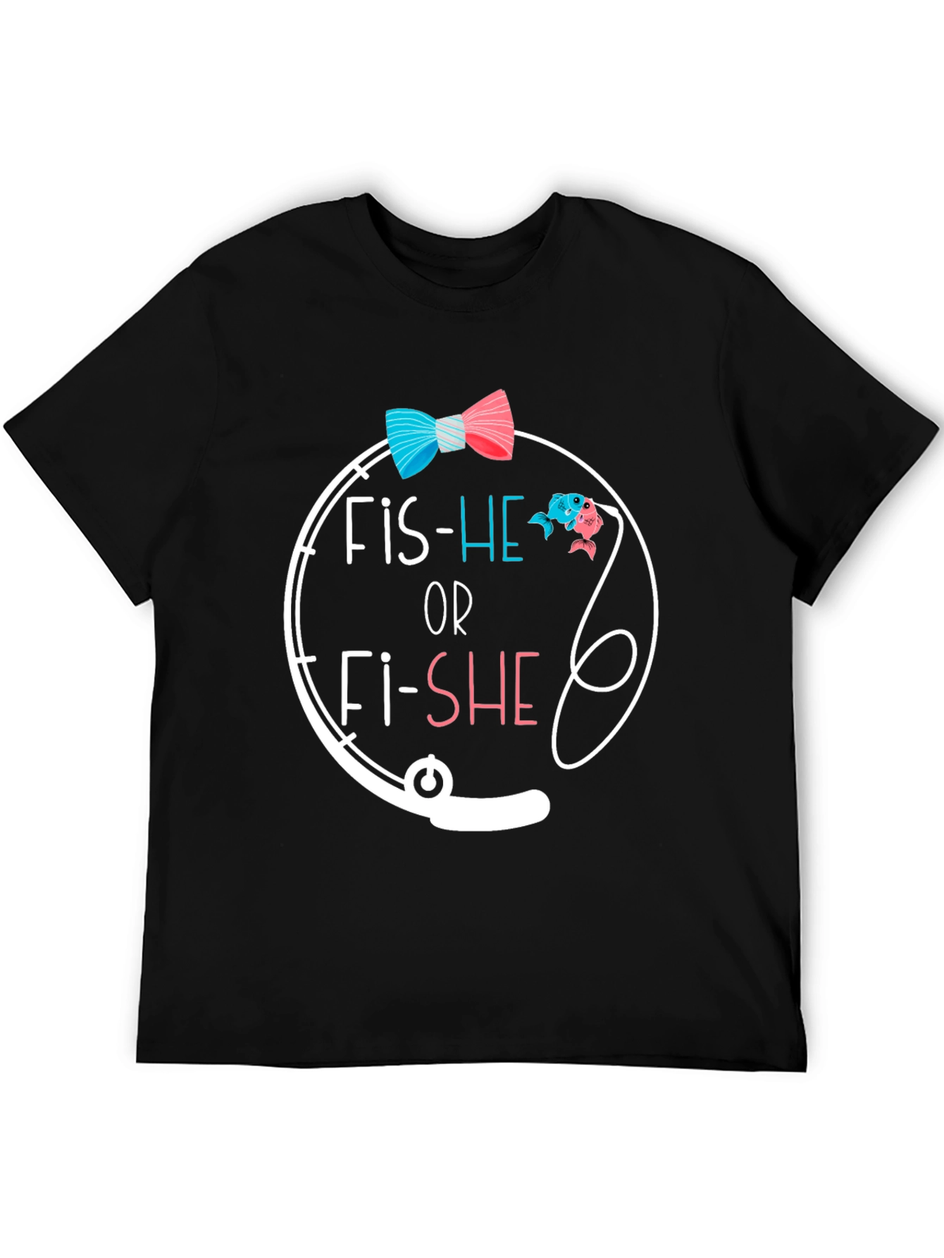 Fishe or Fishe Gender Reveal T-Shirt