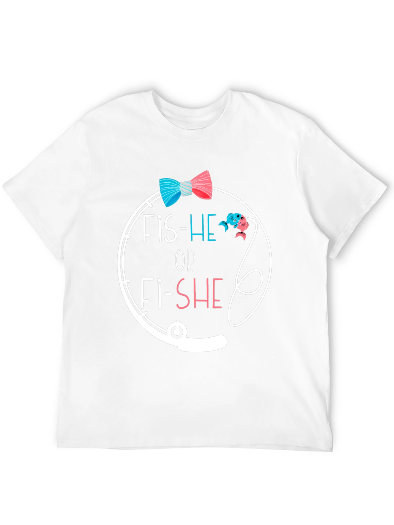 Fishe or Fishe Gender Reveal T-Shirt
