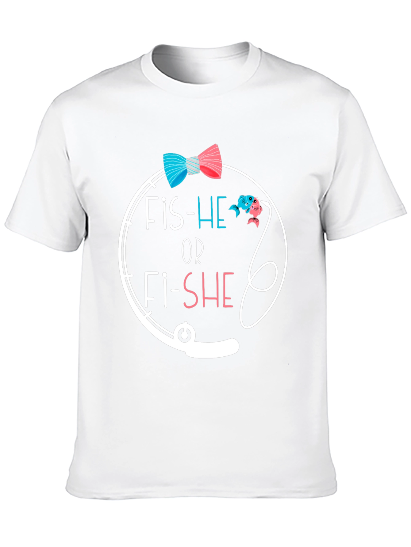 Fishe or Fishe Gender Reveal T-Shirt