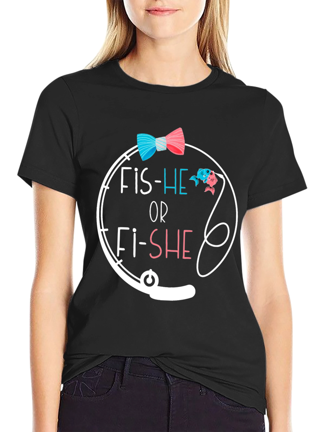 Fishe or Fishe Gender Reveal T-Shirt