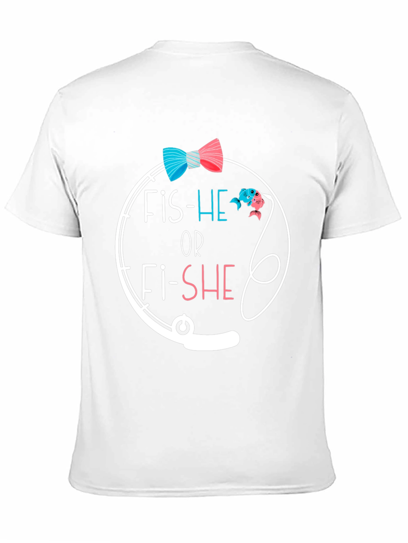 Fishe or Fishe Gender Reveal T-Shirt