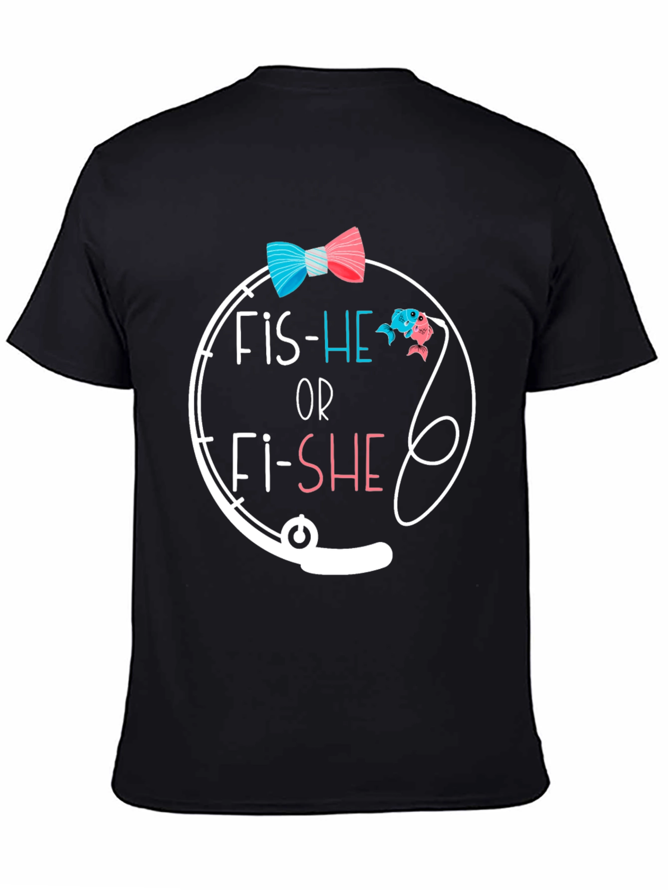 Fishe or Fishe Gender Reveal T-Shirt