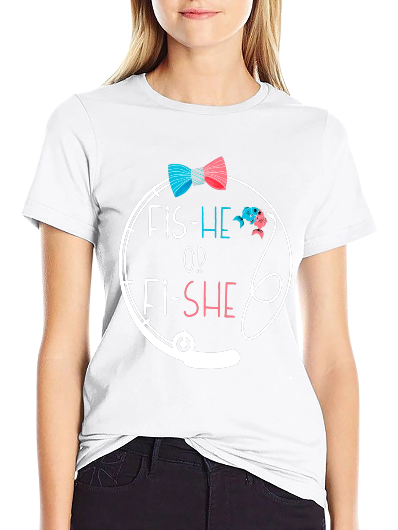 Fishe or Fishe Gender Reveal T-Shirt