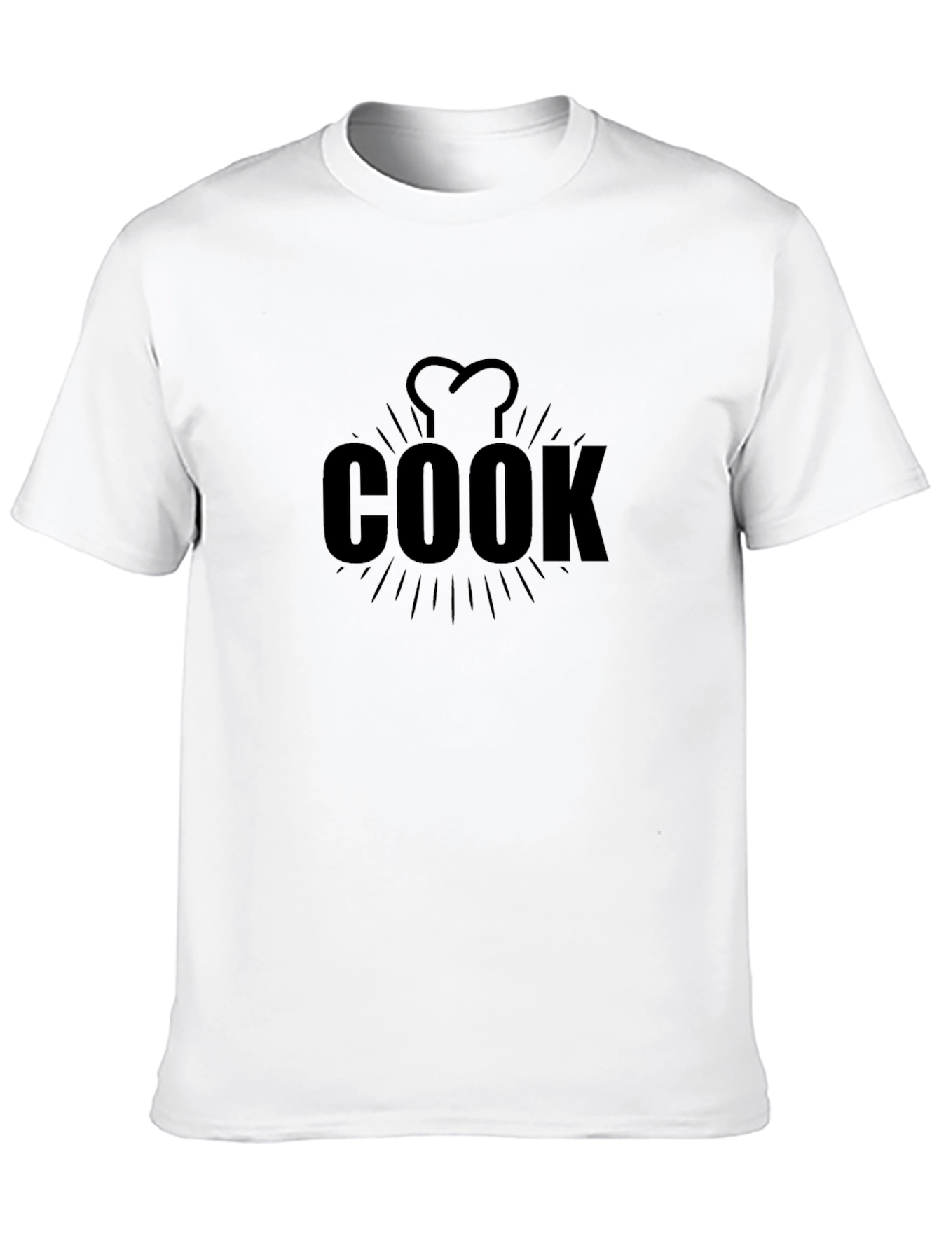 Chef Cook T-Shirt - Black Culinary Design