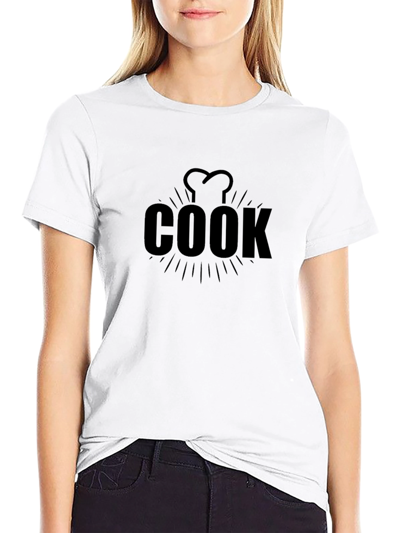 Chef Cook T-Shirt - Black Culinary Design