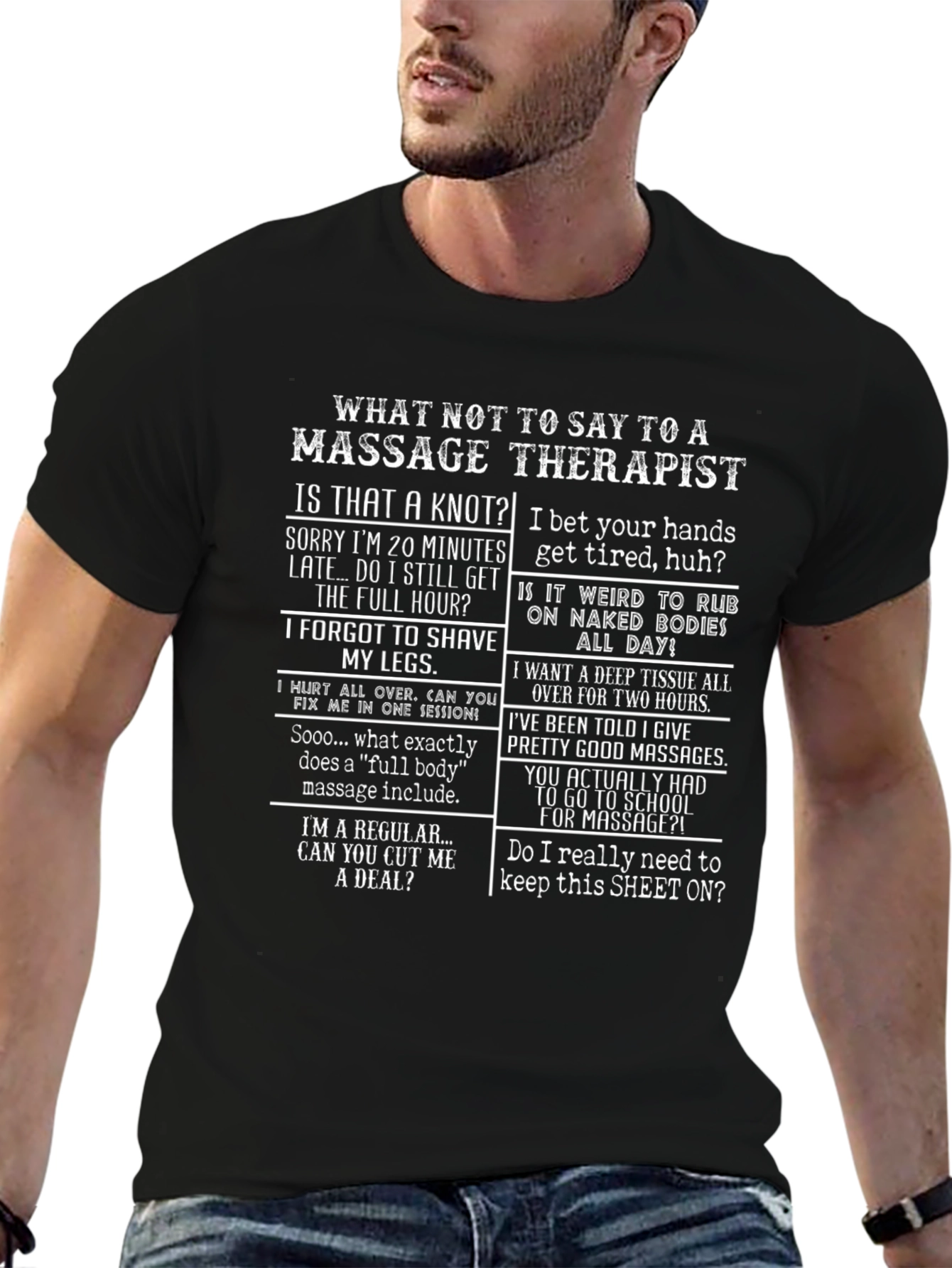 Massage Therapist Humor T-Shirt
