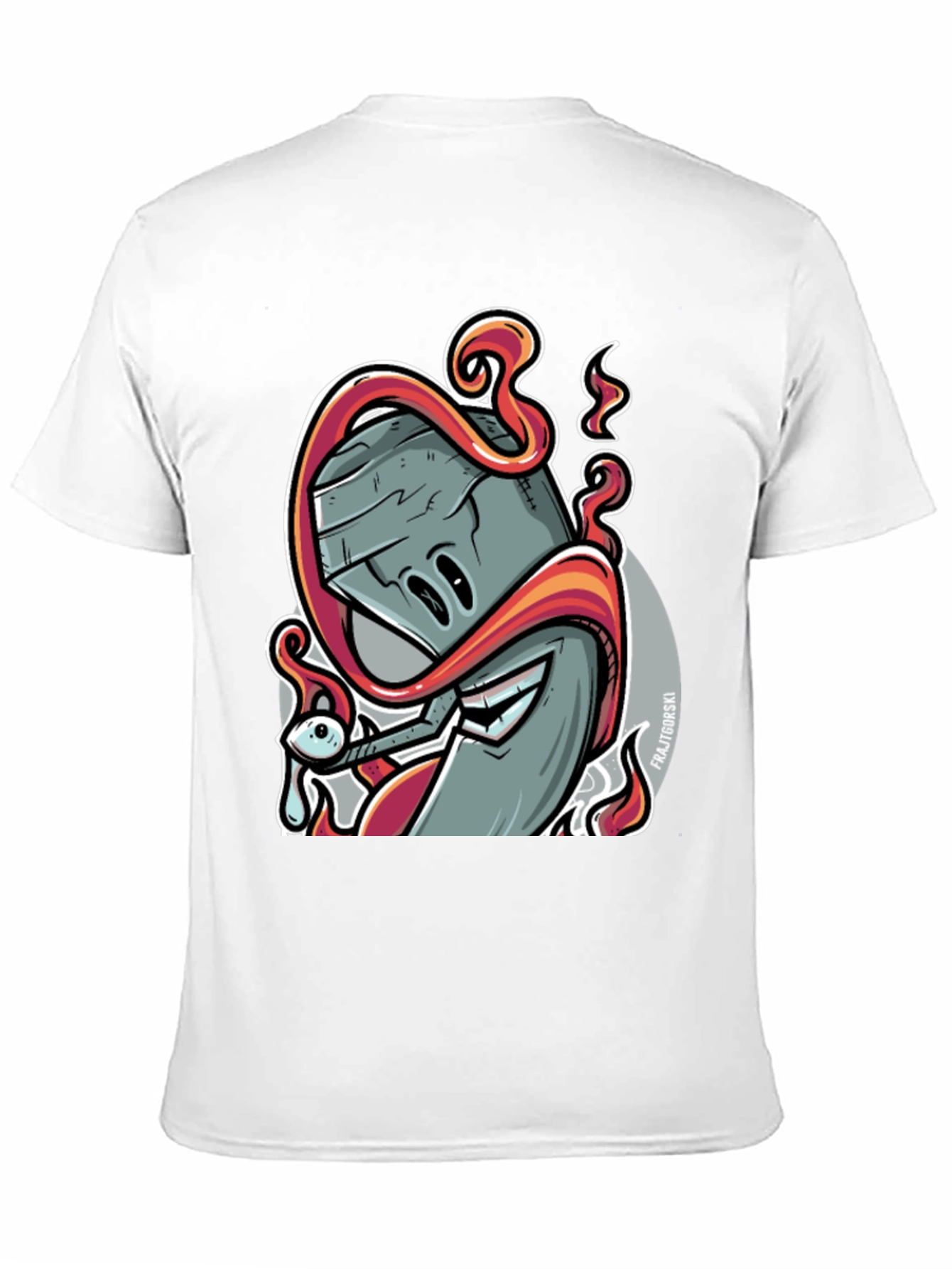 Spray Paint Graphic Tee - Urban Style