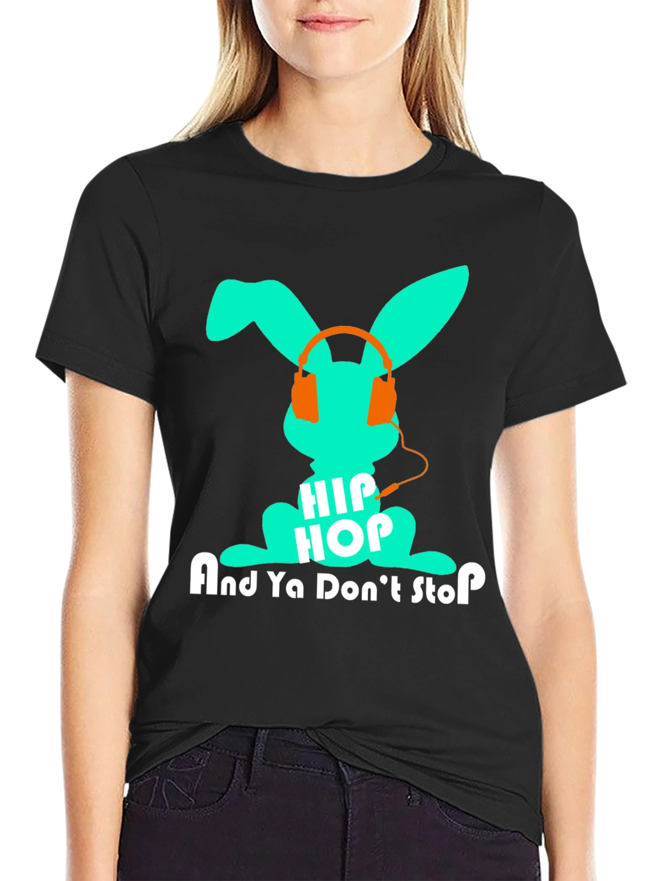 Hip Hop Bunny T-Shirt - And Ya Dont Stop
