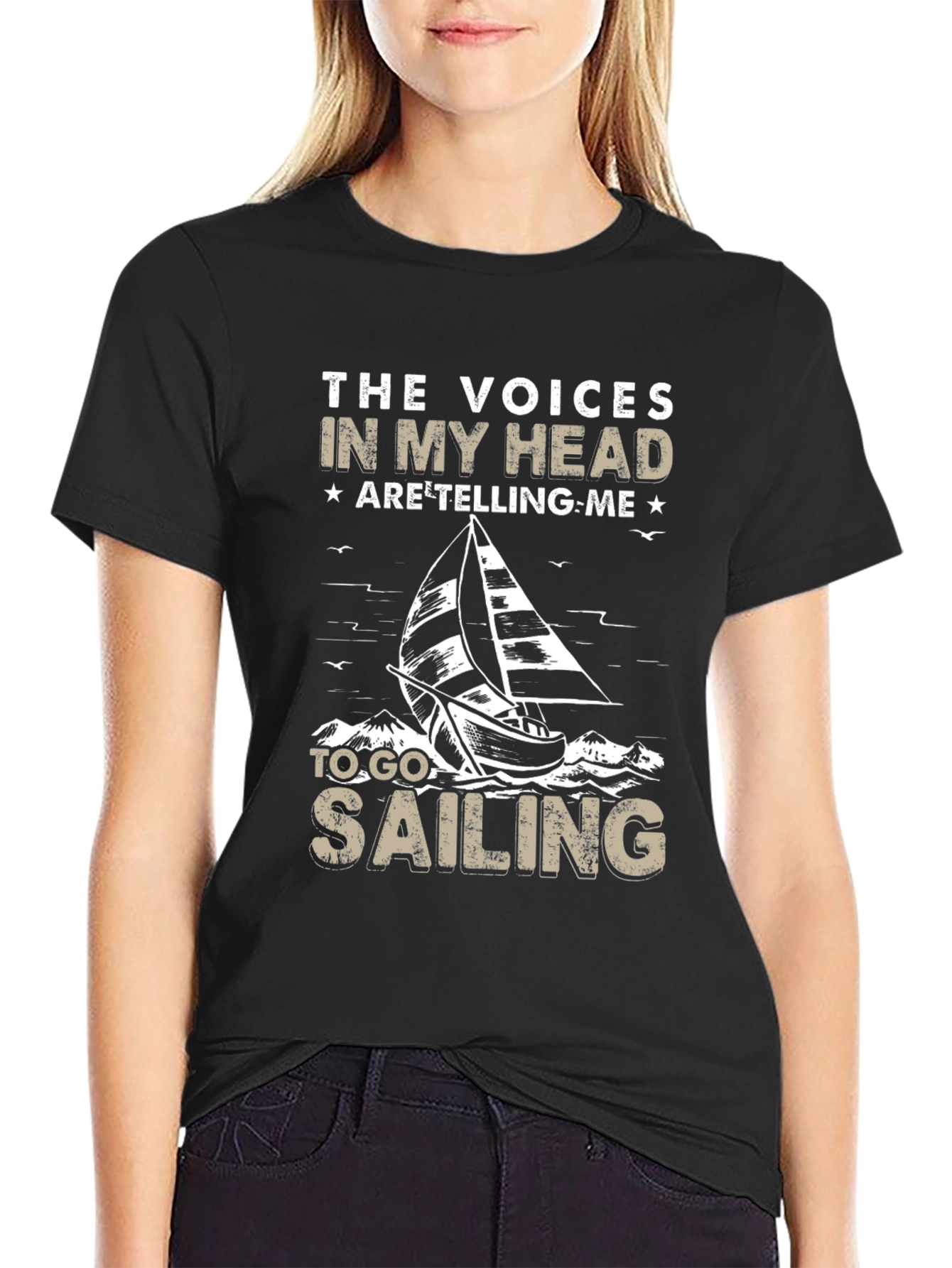 Sailing T-Shirt: The Voices in My Head