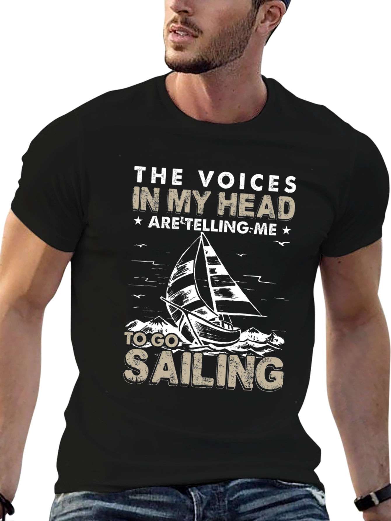 Sailing T-Shirt: The Voices in My Head