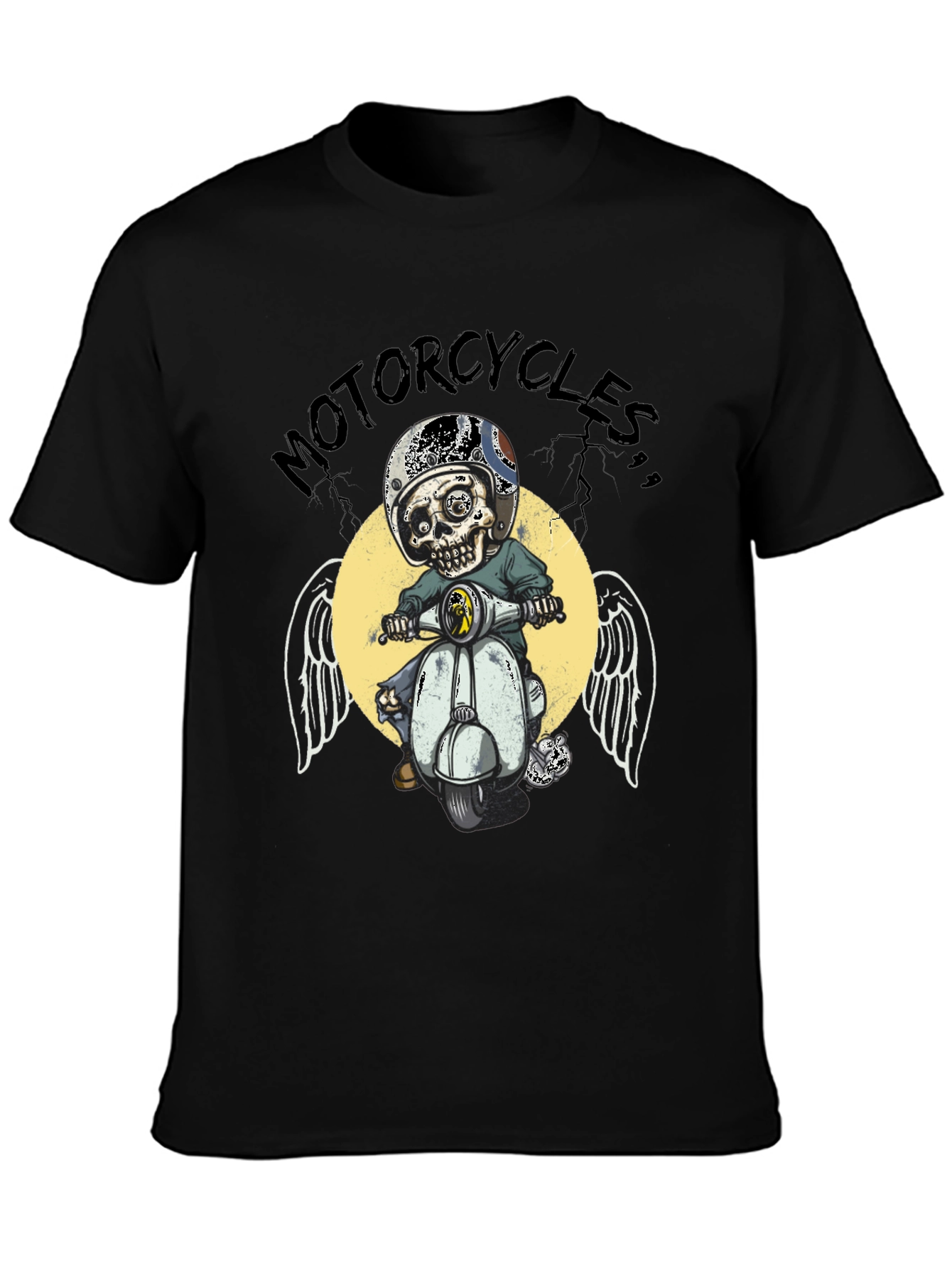 Motorcycle Skull T-Shirt