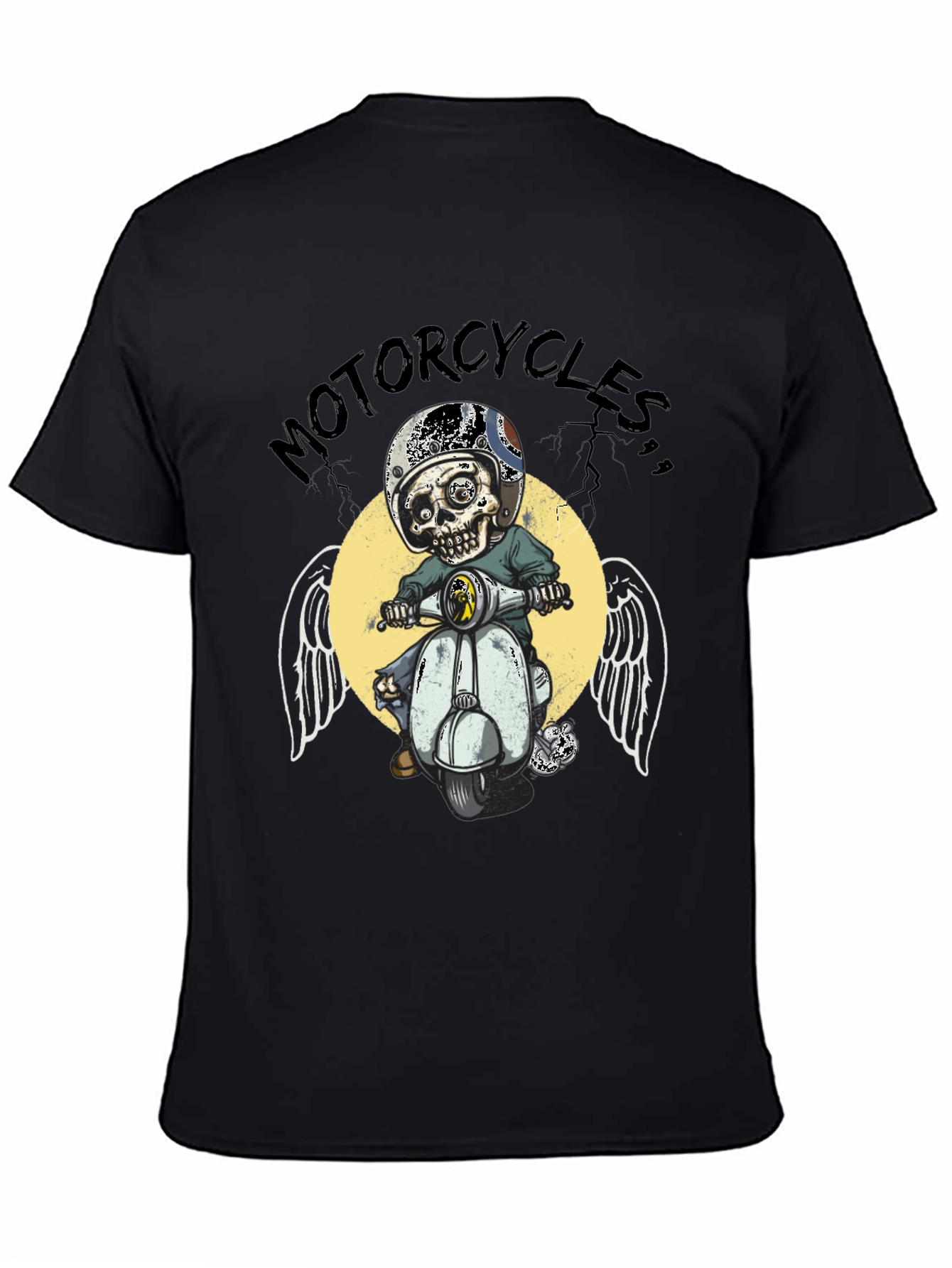 Motorcycle Skull T-Shirt