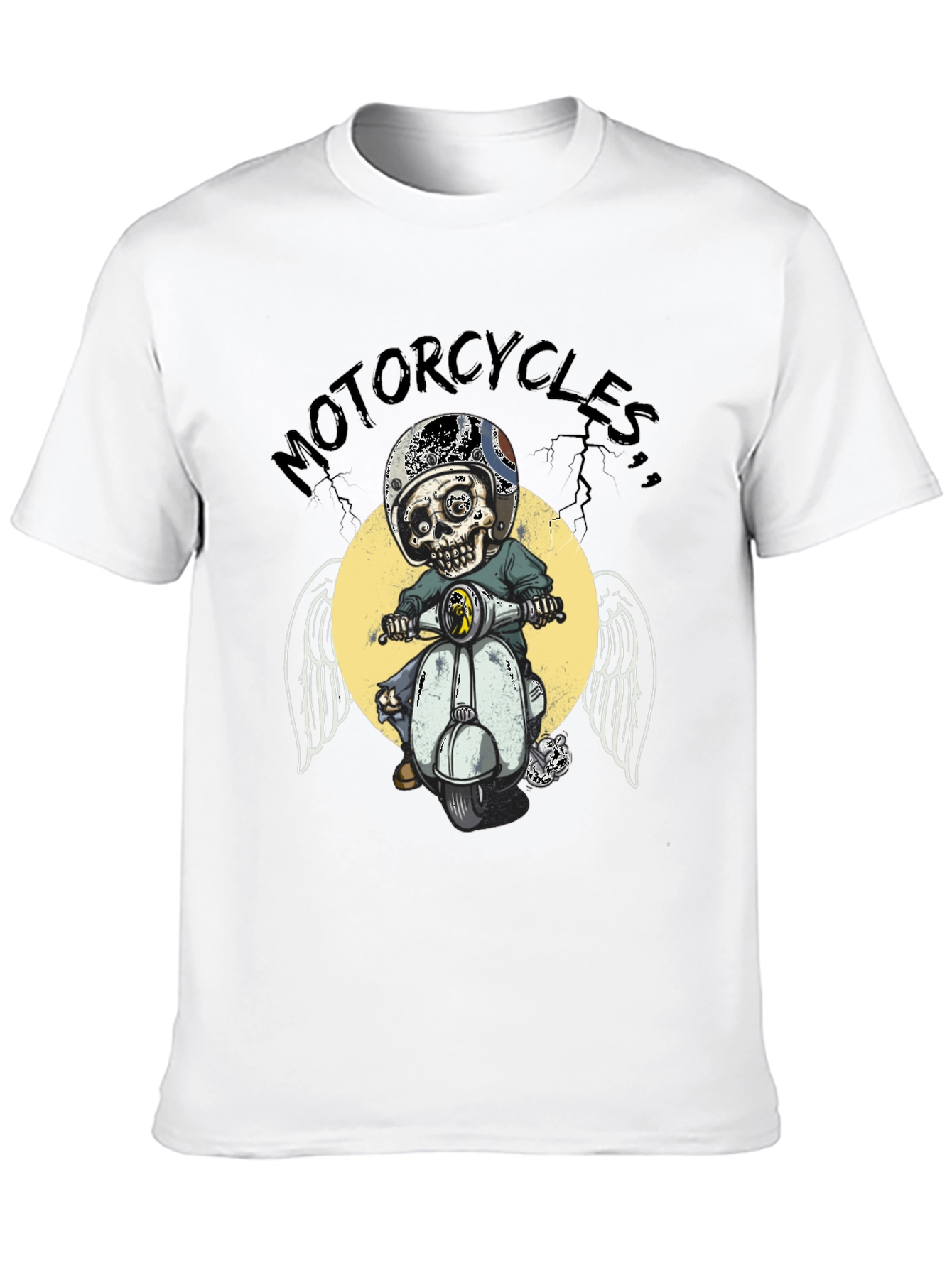 Motorcycle Skull T-Shirt