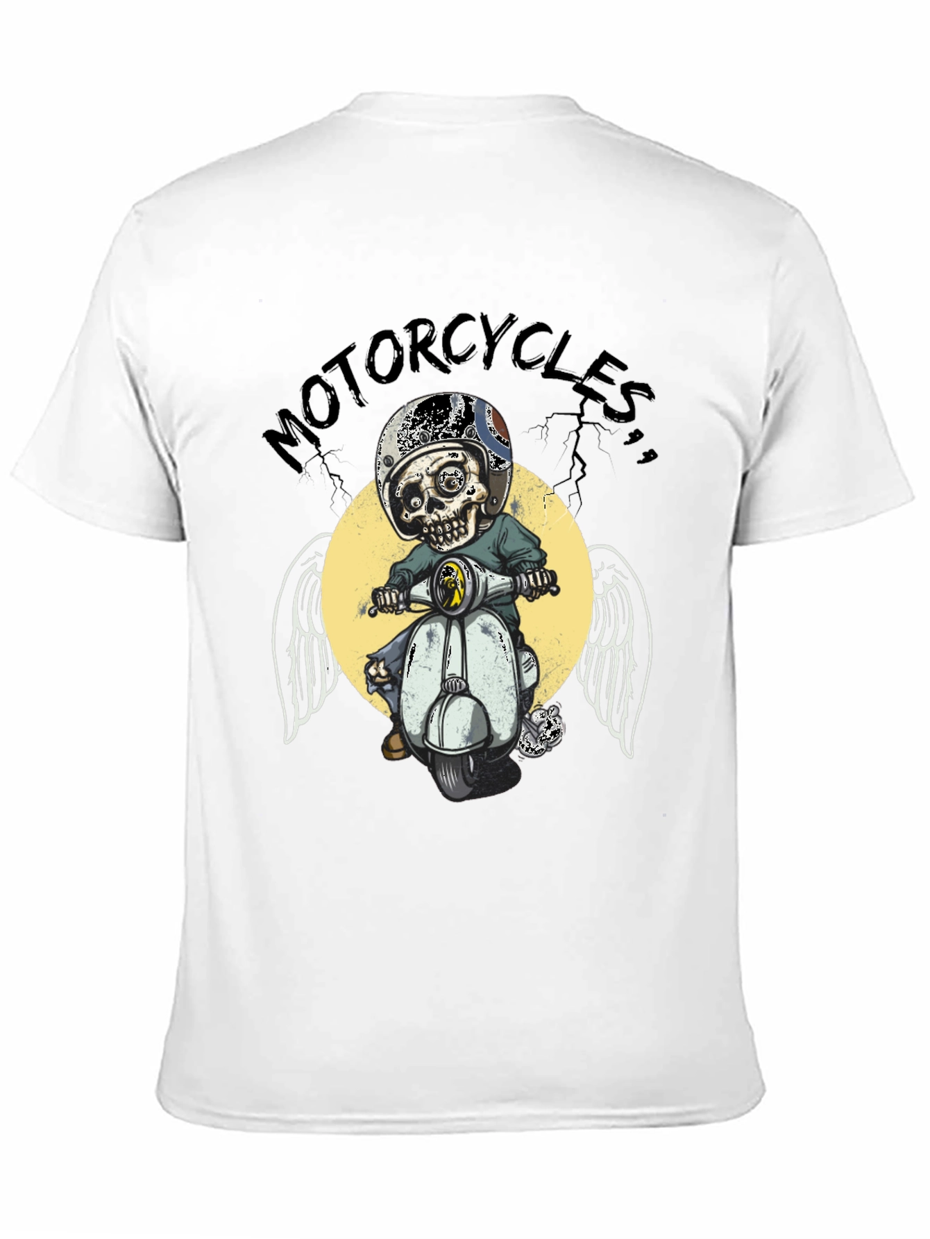 Motorcycle Skull T-Shirt