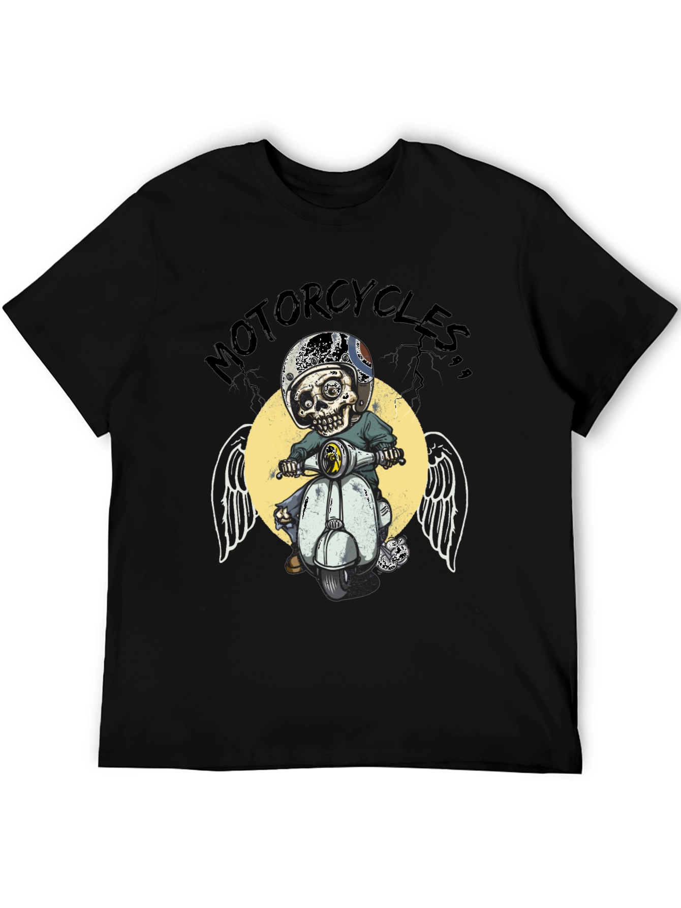 Motorcycle Skull T-Shirt