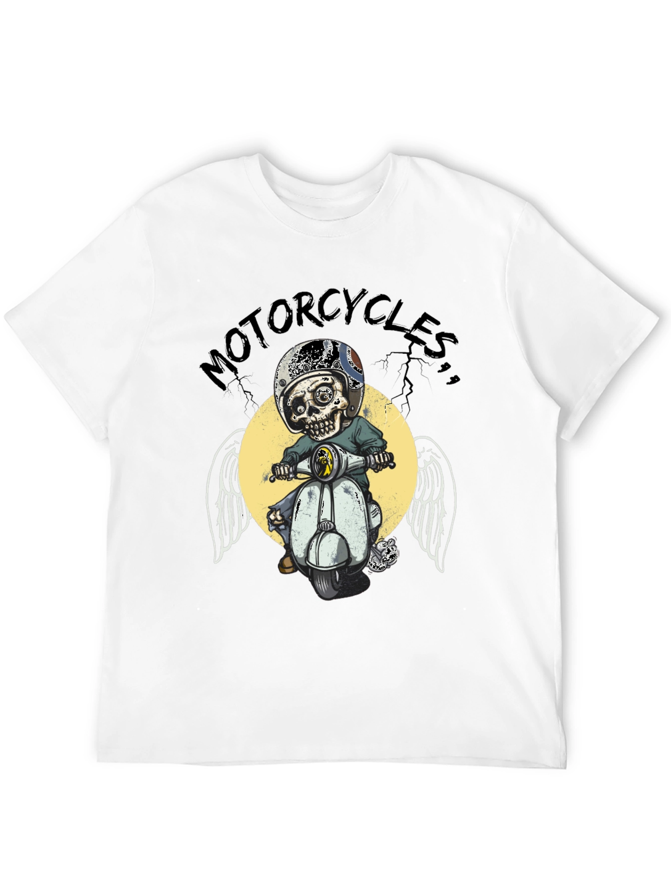 Motorcycle Skull T-Shirt
