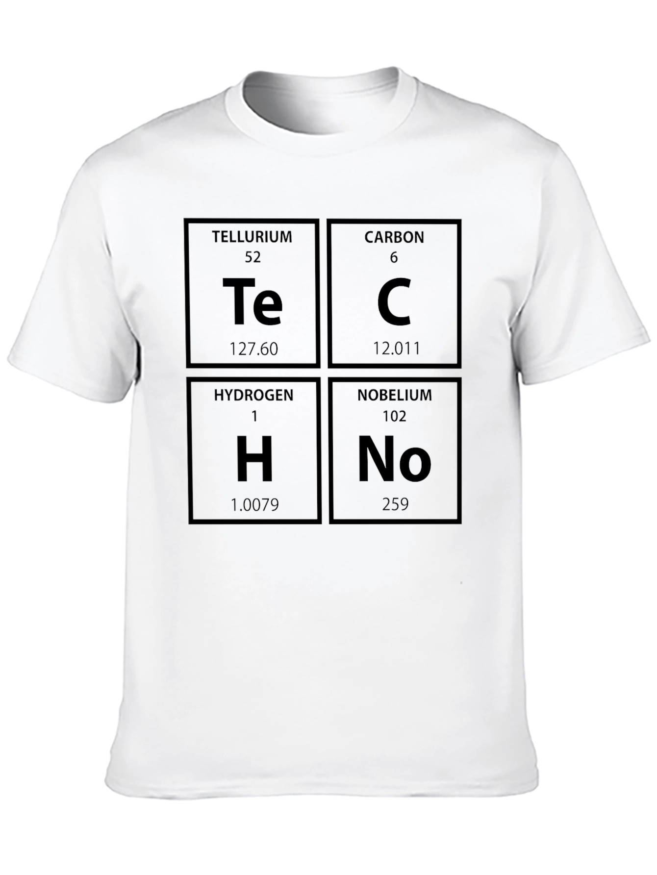 Tech Elements Graphic Tee - Black