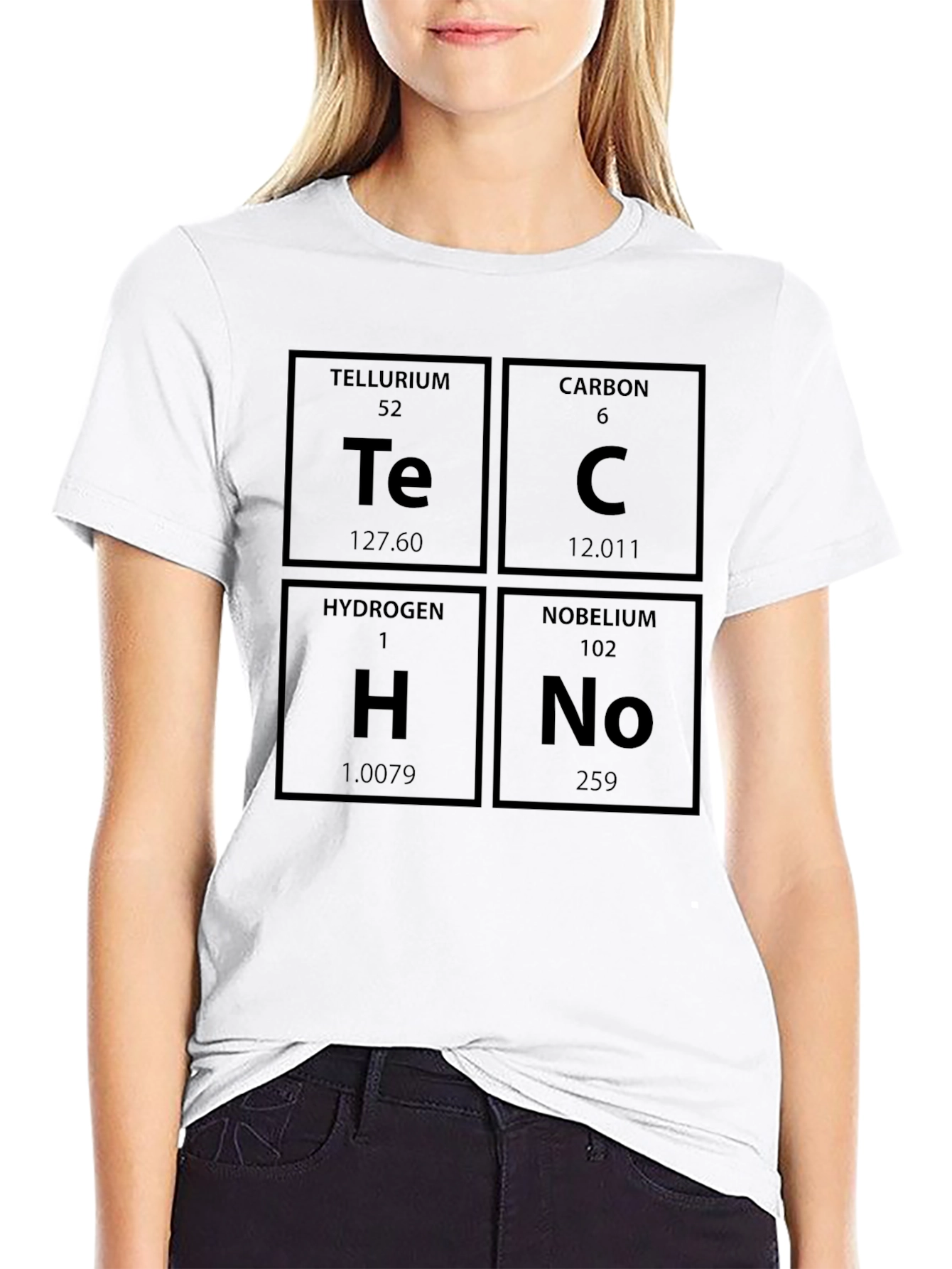 Tech Elements Graphic Tee - Black