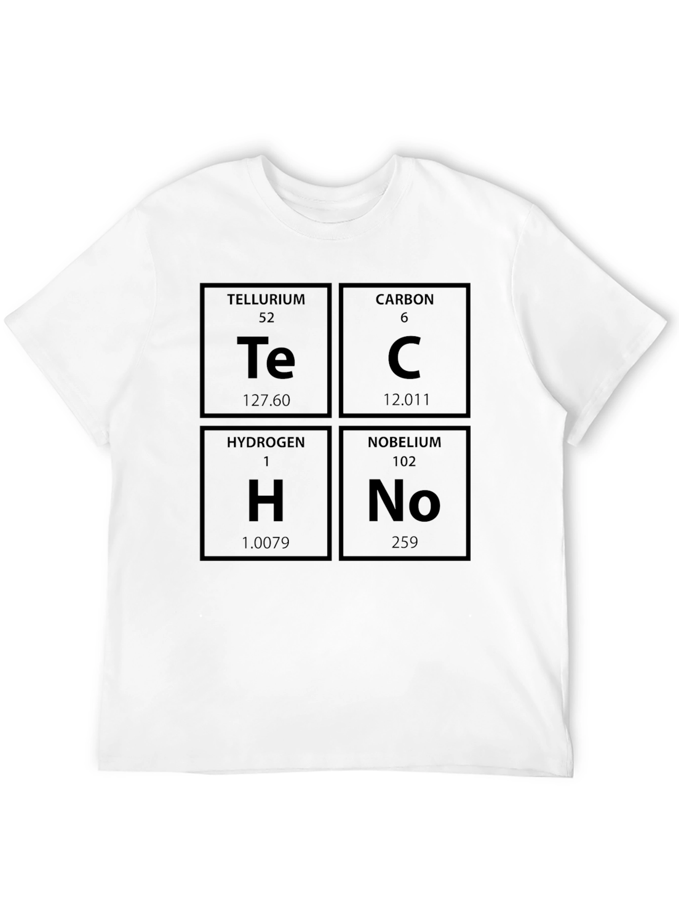 Tech Elements Graphic Tee - Black